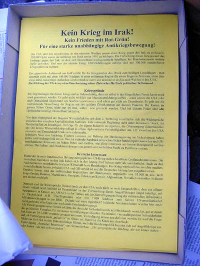 kein frieden mit rot-gr&uuml;n