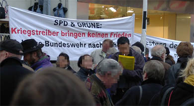 kriegstreiber bringen keinen frieden!