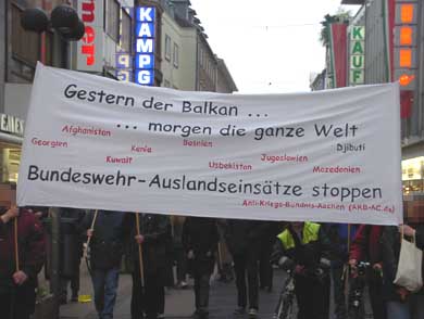 bundeswehr-auslandseins&auml;tze stoppen!