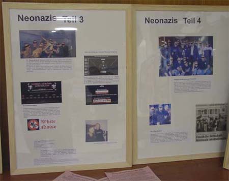 wanderausstellung von vvn aachen und autonomes antifaprojekt