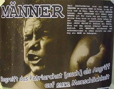 auch gegen das patriarchat!