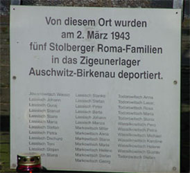 gedenktafel am hbf stolberg