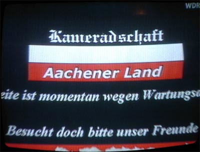 flachliegende homepage der kameradschaft aachener land