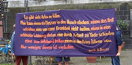 es gibt viele arten zu t&ouml;ten