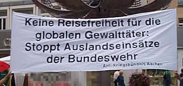 globale gewaltt&auml;ter stoppen...