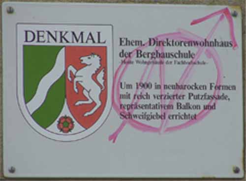 das haus ist denkmalgesch&uuml;tzt