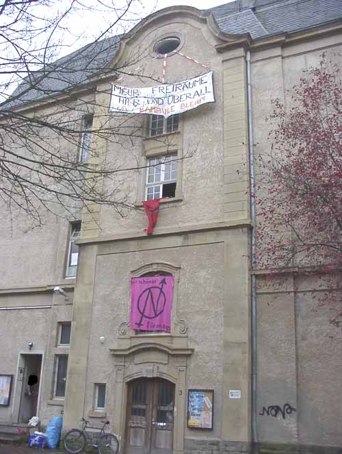 besetztes haus goethestra&szlig;e 3 aachen