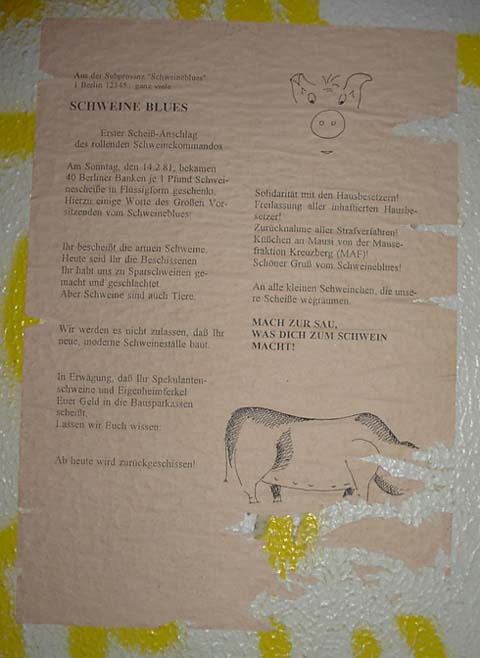 blick vom klo: ein relikt des fh-asta