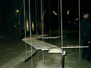 Bild: Modell der Stollen