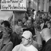 Anti-Moscheedemo in Pankow
